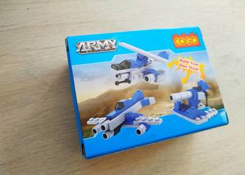 Klocki COGO (jak LEGO) samolot seria Army Action 35 element