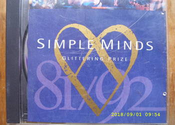 $ Rock CD--SIMPLE MINDS--GLITTERING PRIZE.1992 R.