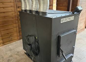 Piec nadmuchowy Mironex 65 kW – duże palenisko, wydajny, solidny
