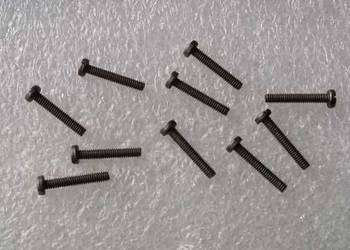 Śrubki M2 do lokomotyw i akcesoriów Piko 10 x L=12 mm do H0