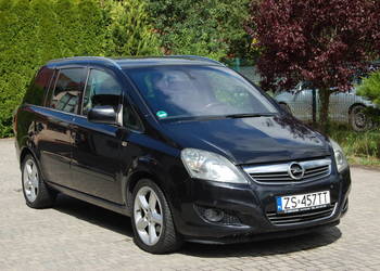 OPEL ZAFIRA 1.8 140PS 7-OSOBOWA Navi Alu Klimatronic Tempomat Grzane Fot.