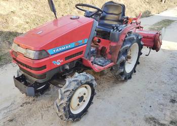 Traktorek Japoński Yanmar KE 4 4x4 glebogryzarka