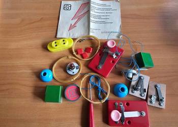 Zestaw konstrukcyjny do nauki nadawania alfabetem morse'a  PRL