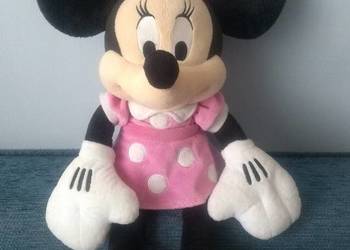 Maskotka pluszowa Myszka Minnie Mouse Disney Store stempel 48 cm