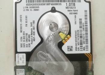 Dysk Twardy WD Black SSHD Hybrydowy 1TB 8GB SSD 2,5"