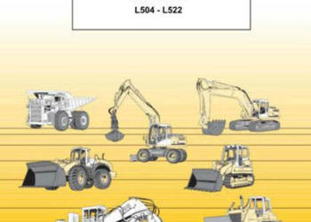 Książka napraw Liebherr L504, L506, L508, L509, L512, L522