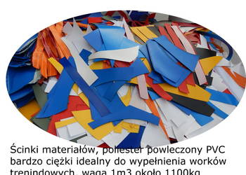 Ścinki materiałów wypełniacz do worków bokserskich worek bokserski ciężki