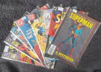Superman - zestaw 8 komiksów DC USA Superman - zestaw 8 komiksów DC USA