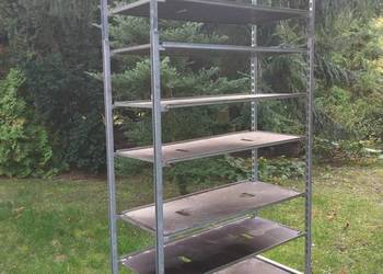 Regał warsztatowy na kółkach, magazynowy, wózek kwiatowy, ogrodniczy