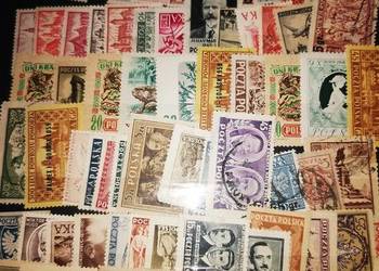 Znaczki polskie kasowane od 1918 do lat 60