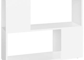 Szafka TV biała 80x24x63 cm materiał drewnopochodny WM-809116