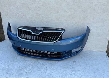 ZDERZAK Skoda Rapid 12-15 PRZÓD PRZEDNI ATRAPA PODLOGA GRILL 5JA807221