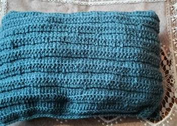 Poduszka zrobiona na szydełku