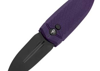 Nóż składany Bestech QUQU Purple G10, Black DLC 14C28N by Gogo (BG57A-4)