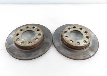 TARCZE HAMULCOWE TYŁ AUDI A4 B7 2.0 TDI 