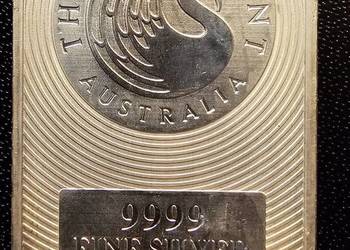 Srebrna sztabka 1oz The Perth Mint