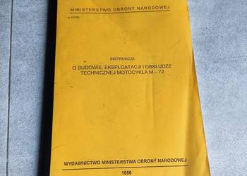 Motocykl M 72 instrukcja obsługi Motocykl M 72 instrukcja obsługi