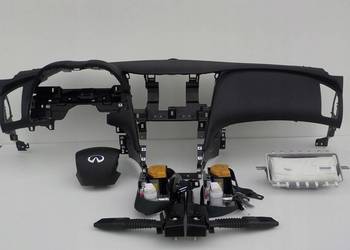 DESKA PODUSZKA AIRBAG PASY NAPINACZE INFINITI Q50 USA