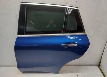 Mercedes EQC 400 W293 DRZWI LEWE TYŁ  niebieski 896 