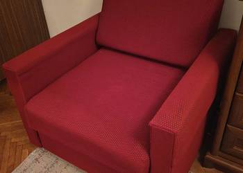 Fotel rozkładany z funkcją spania