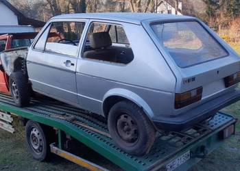 Vw golf mk1 pozostałości