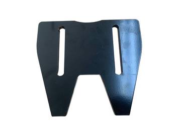 Skrobak wału gumowego podwójny firmy Staltech