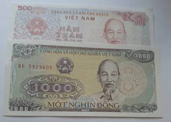 VIETNAM -2 BANKNOTY-CALE ,ŁADNE