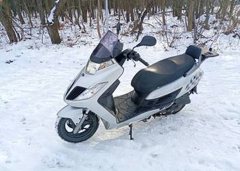 Skuter Kymco dink 50 po remoncie.