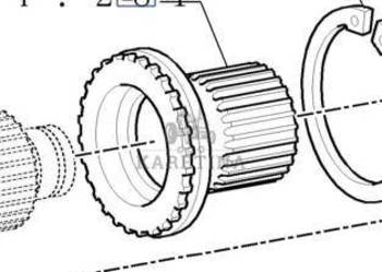 New Holland TM165 TM155 TM150 TM140 TM145 Piasta Skrzyni Biegów 5162333