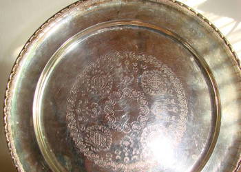 taca plater z ornamentem