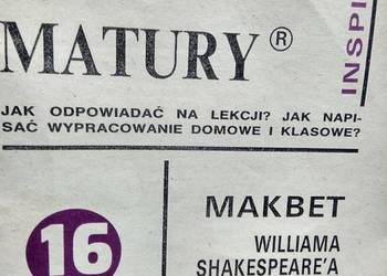 Makbet Szekspira opracowanie lektur szkolnych