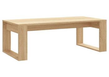 Stolik kawowy dąb sonoma 102x50x35 cm materiał drewnopochodny WM-823361