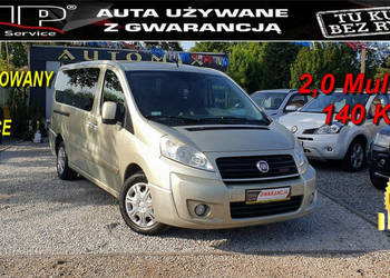 Fiat Scudo LOONG! 7SZT !! 2,0 HDI ,Hak ,Panorama,2 X drzwi przesuwne,Welur…