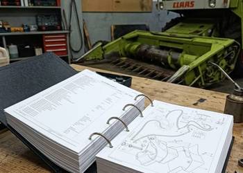 CLAAS SCORPION 7045 katalog części po Polsku