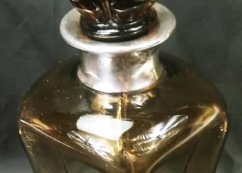 Karafka  Klepsydra Srebro 830S szkło Szwecja