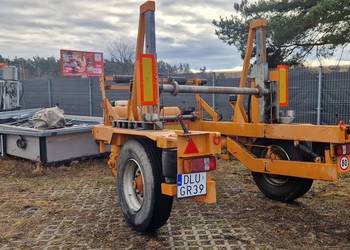 Przyczepa kablowa SANTER T6080TR 6 tonowa, napęd bębna kablowego, 80km/h