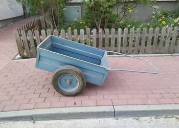 Wózek ogrodowy transportowy przyczepka Stomil WSK SHL Romet Komar PRL