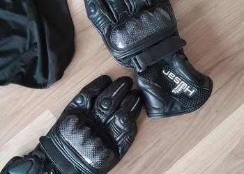 Rękawice motocyklowe Husar skórzane XL + kominiarka