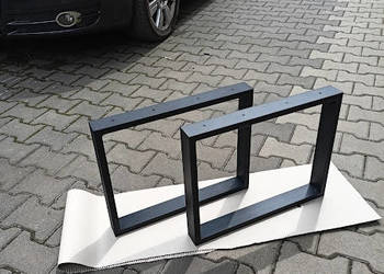 Nogi metalowe do ławy stolika 50x40 LOFT profil 60x20