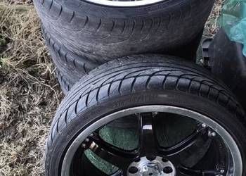 Sprzedaj felgi z oponami 4x100/4x114 et40