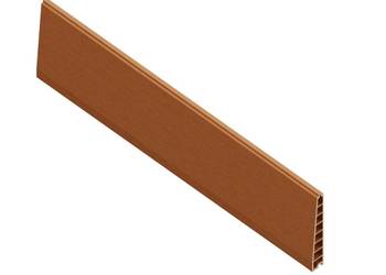 Deska ogrodzeniowa 160x15/25mm - kolor : dąb lindberg