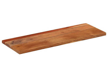 Blat stołu 80x30x38 cm prostokątny lite drewno akacjowe WM-370959