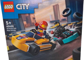 Klocki Lego City, Gokarty i kierowcy wyścigowi, 60400 (Zabawka)