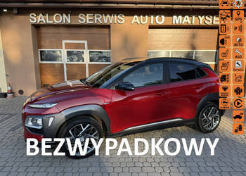 Hyundai Kona Rej 02.2020 1,6 GDi Hybrid 141KM Klima Navi HUD Kamera Koła l…