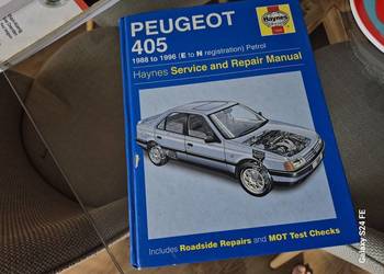 Książka instrukcja napraw Peugeot 405 wydawnictwo Haynes
