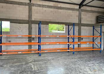 regał REGALY paletowe Magazynowe przemysłowe hala magazyn STOW H=420cm