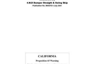 Terex Benford 2000 3000 4000 instrukcja obsługi PL Terex Benford 2000 3000 4000 instrukcja obsługi PL