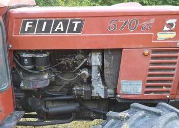 Ciągnik Fiat 670 napęd 4X4 Kabina rolniczo sadowniczy