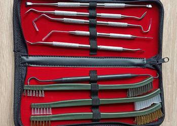 Zestaw do czyszczenia broni 9-elem czyszczenie szczotka hak Zestaw do czyszczenia broni 9-elem czyszczenie szczotka hak