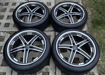 Felgi z rantem 5x112 opony 245/35/19 24r. Audi VW Seat Skoda Mercedes